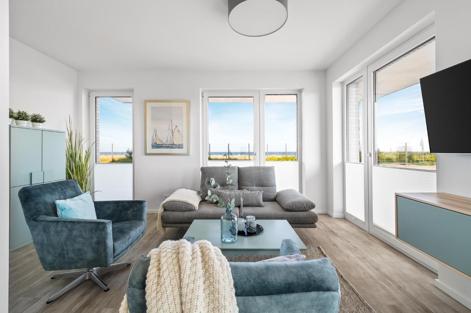 Beachterracefour- Eg, Meerblick, Terrasse, Kamin, Sauna Olpenitz Εξωτερικό φωτογραφία